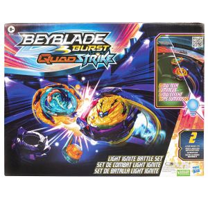 Image : Set De Combat Light Ignite Burst Quadstrike BEYBLADE