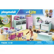 Playmobil My Life 71608 Cuisine avec ilot central