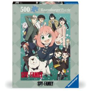 Image : Puzzle 500 pieces Ravensburger Spy x Family Saison 1