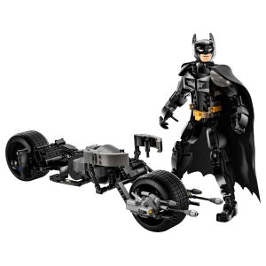Image : LEGO DC 76273 La figurine de Batman a construire et la moto Bat-Pod