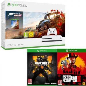 Image : Xbox One S 1 To Forza + Red Dead Redemption 2 + Call of Duty Black Ops 4