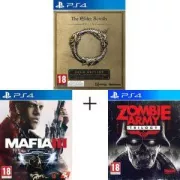 Mafia 3 + Zombie Army trilogy + Elder Scrolls Online PS4