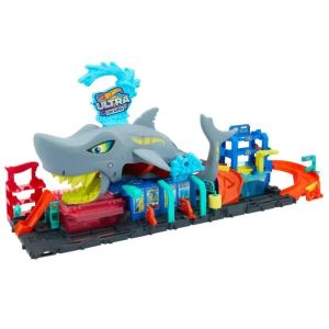 Image : Hot Wheels City Station de Lavage Requin