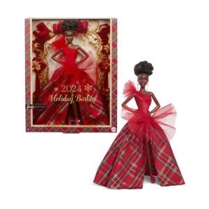 BARBIE Poupee joyeux noel brune 2024