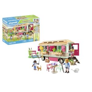 Image : Playmobil 71441 Roulotte cafe Boutique - Country