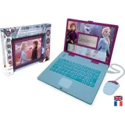 LEXIBOOK Ordinateur Educatif Bilingue La Reine des Neiges Disney