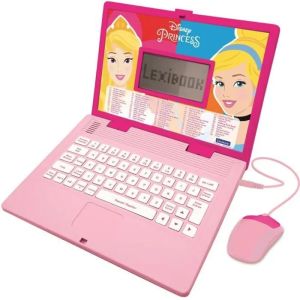 Image : LEXIBOOK Ordinateur Educatif Bilingue Disney Princesses