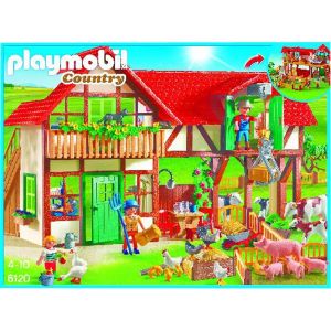 Image : Playmobil Grande Ferme 6120 Playmobil
