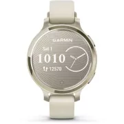 GARMIN Lily 2 Active Lunar Gold Silicone blanc Montre sport