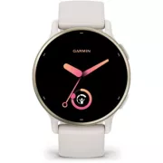 GARMIN Vivoactive 5 Cream gold bracelet ivoire Montre sport