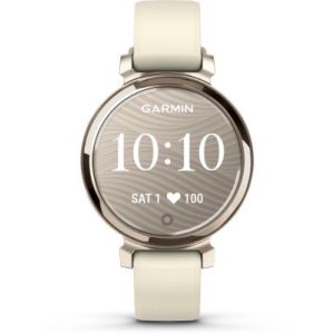 Image : GARMIN Lily 2 Cream Gold bracelet blanc coco Montre sport