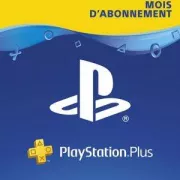 Carte Sony PlayStation Plus: 12 Mois d'abonnement