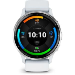 Image : GARMIN Venu 3 Whitestone + Passivated Montre sport