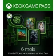 Xbox Game Pass : 6 mois d'abonnement