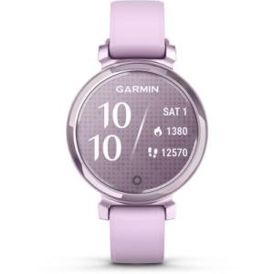 Image : GARMIN Lily 2 lilas bracelet silicone lilas Montre sport