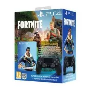 Manette DualShock 4 V2 Noir + Fortnite PS4