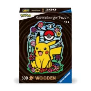 Ravensburger Puzzle En Bois Pikachu Pokemon 300 Pieces