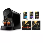 Cafetiere L'or Barista Lm8012/65 Noir + 50 Capsules Offertes Philips