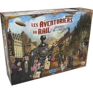 Image : LES AVENTURIERS DU RAIL LEGACY: Legendes de L'Ouest Asmodee