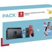 Nintendo Switch Neon + FIFA 19