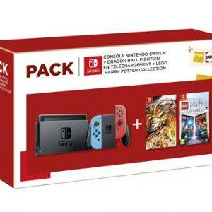 Image : Nintendo Switch + Dragon Ball Fighterz + Lego Harry Potter Collection