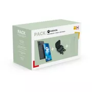 Motorola Moto AI Edge 50 512 Go Gris acier + MotoBuds Plus Noir