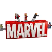 LEGO 76313 Logo MARVEL et ses super-heros