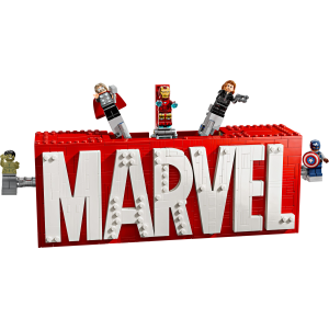 Image : LEGO 76313 Logo MARVEL et ses super-heros