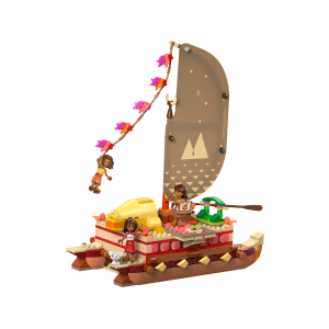 Image : LEGO 43270 Le bateau d'aventure de Vaiana Disney