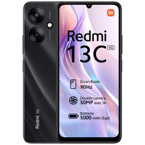 Image : Xiaomi Redmi 13c 128 Go Noir Smartphone