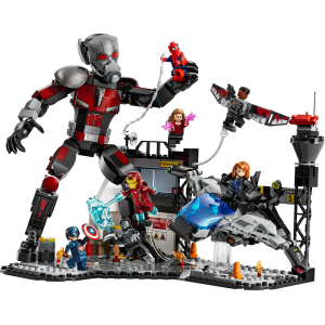 Image : LEGO 76314 Le combat de Captain America: Civil War Marvel