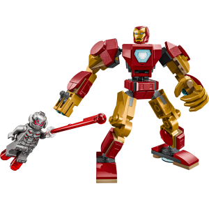 Image : LEGO  76307 Le robot d'Iron Man contre Ultron Marvel