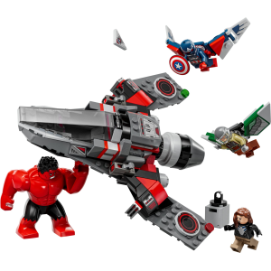 Image : LEGO 76292 Captain America vs Hulk rouge Marvel