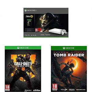 Image : Xbox One X 1 To - Fallout 76 + Tomb Raider + Call of Duty BO4 + Code Gear of War 4