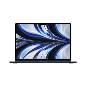 Image : Apple MacBook Air 13' 256 Go SSD 16 Go Puce M2 Minuit - MC7X4FN/A