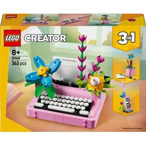 LEGO 31169 La machine a ecrire avec des fleurs Creator