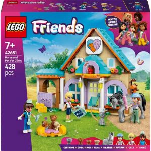 Image : LEGO 42651 La clinique veterinaire pour chevaux et animaux de compagnie Friends