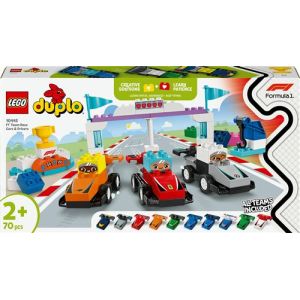 Image : LEGO 10445 Voitures de course et pilotes d’une ecurie de F1 DUPLO Town