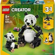LEGO 31165 Animaux sauvages : la famille de pandas Creator