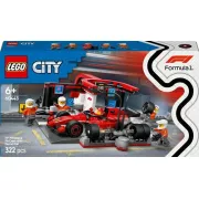 LEGO 60443 Arret au stand de F1  avec voiture Ferrari City