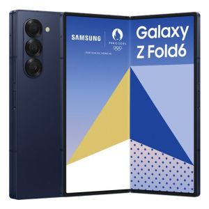 Image : Samsung Galaxy Z Fold6 AI 256 Go Bleu nuit Smartphone
