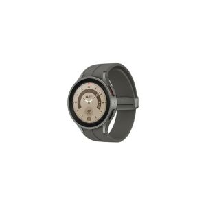 Image : Samsung Galaxy Watch5 Pro 45mm Gris Montre connectee  SM-R920NZTAEUE