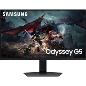 Image : SAMSUNG ODYSSEY G5 G50D Plat 32' Ecran PC Gamer