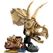 LEGO 76969 Les fossiles de dinosaures: le crane du triceratops Jurassic World