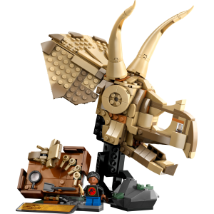 Image : LEGO 76969 Les fossiles de dinosaures: le crane du triceratops Jurassic World