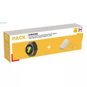 Pack Samsung Galaxy Watch7 44 mm Vert + Batterie 25W Montre connectee