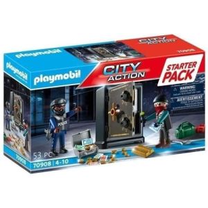 Image : Playmobil City Action 70908 Policier avec cambrioleur