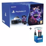 PlayStation VR V2 + PlayStation Camera + VR Worlds + PlayStation Move
