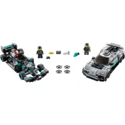 LEGO 76909 Mercedes-AMG F1 W12 E Performance et Mercedes-AMG Project One Speed Champions
