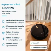 Eziclean I-Bot Z5 Robot aspirateur laveur
